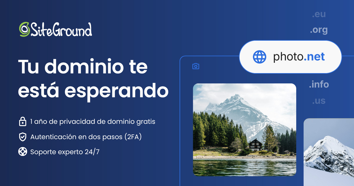 Registra dominios: búsqueda y registro sencillo SiteGround